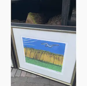 Corneille - 4 luik vogels boven korenvelden kopen? Bied vanaf 399!