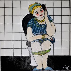 Anke Peddemors - kunst voor in het kleinste kamertje v30 kopen? Bied vanaf 15!