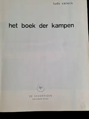 Ludo Vaneck - Het boek der kampen kopen? Bied vanaf 45!
