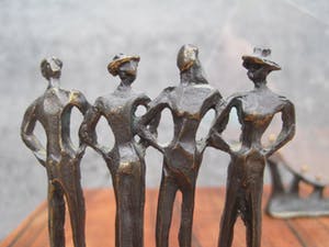 Corry Ammerlaan - Vier personen en fotolijstje. kopen? Bied vanaf 35!