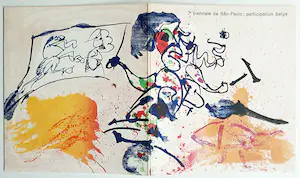 Pierre Alechinsky - Biennale de Sao-Paulo, publicatie met o.a. 5 originele litho’s kopen? Bied vanaf 125!