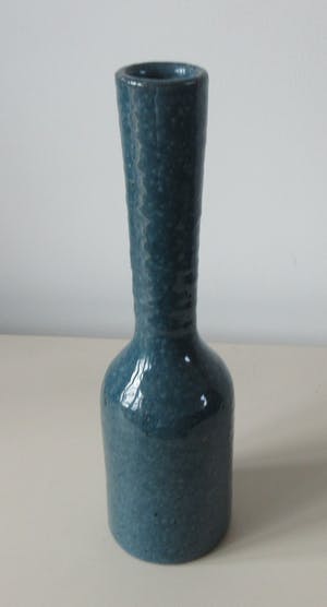 Peter Selhorst - Blauwe aardewerk schoorsteenvaas kopen? Bied vanaf 27!