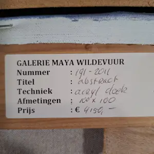 Maya Wildevuur - Abstract kopen? Bied vanaf 280!