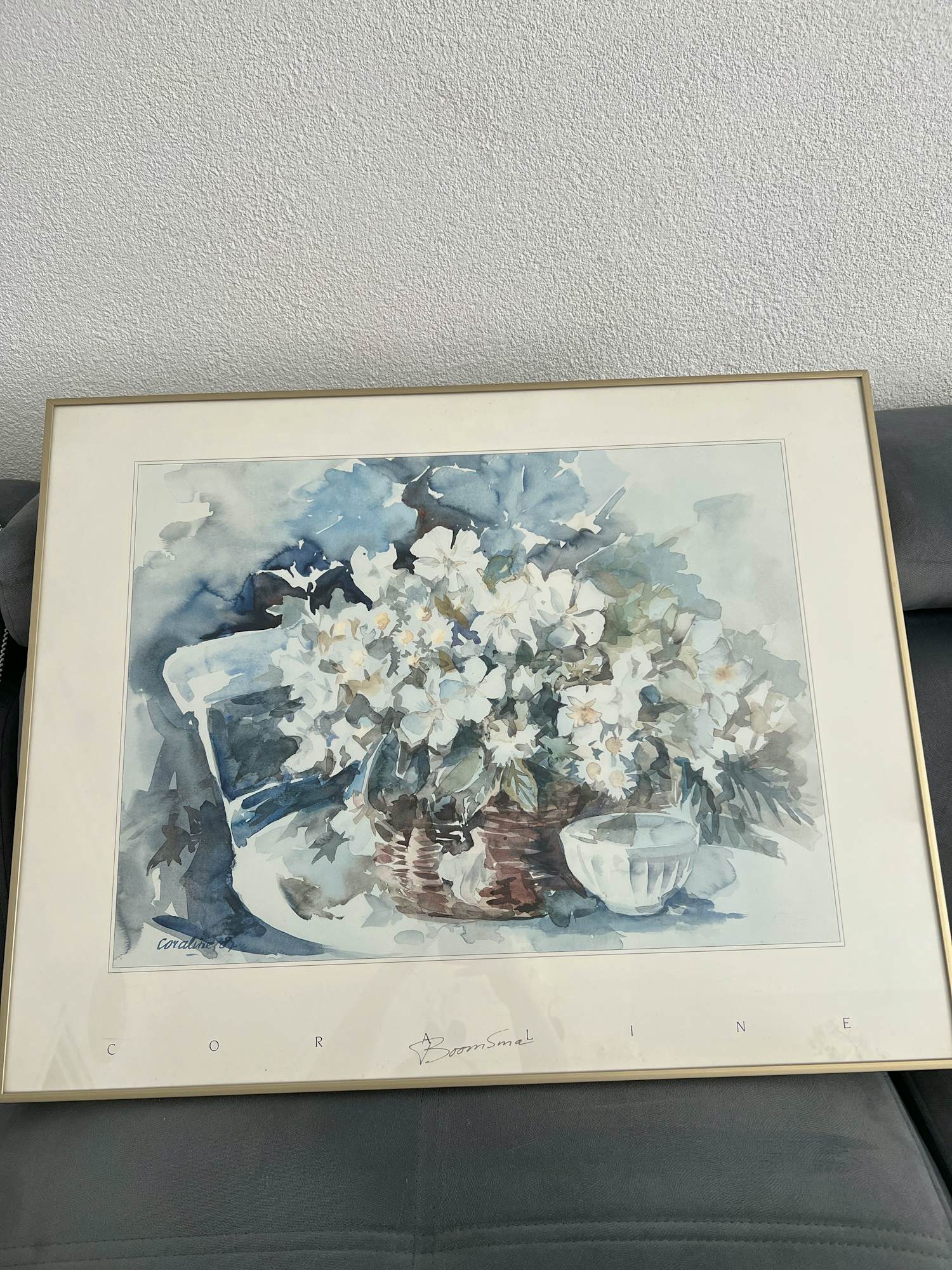 Coraline Backer - Bloem in een pot schilderij kopen? Bied vanaf 10!