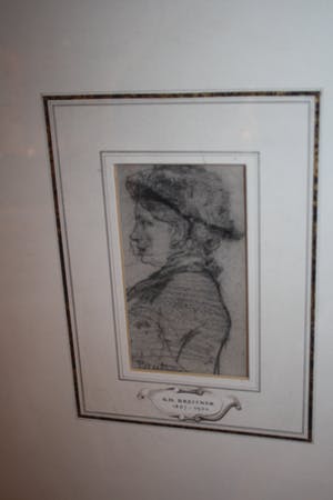 George Hendrik Breitner - dame met sluier / tentoonstelling 1971 kopen? Bied vanaf 490!