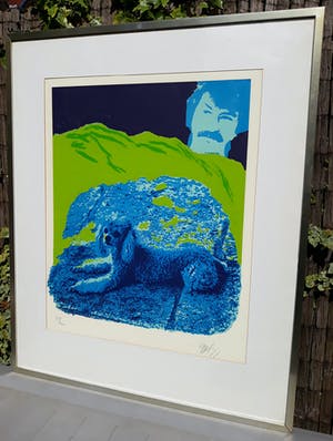 Karel Appel - Tuesday, zeefdruk (ingelijst, groot) kopen? Bied vanaf 175!