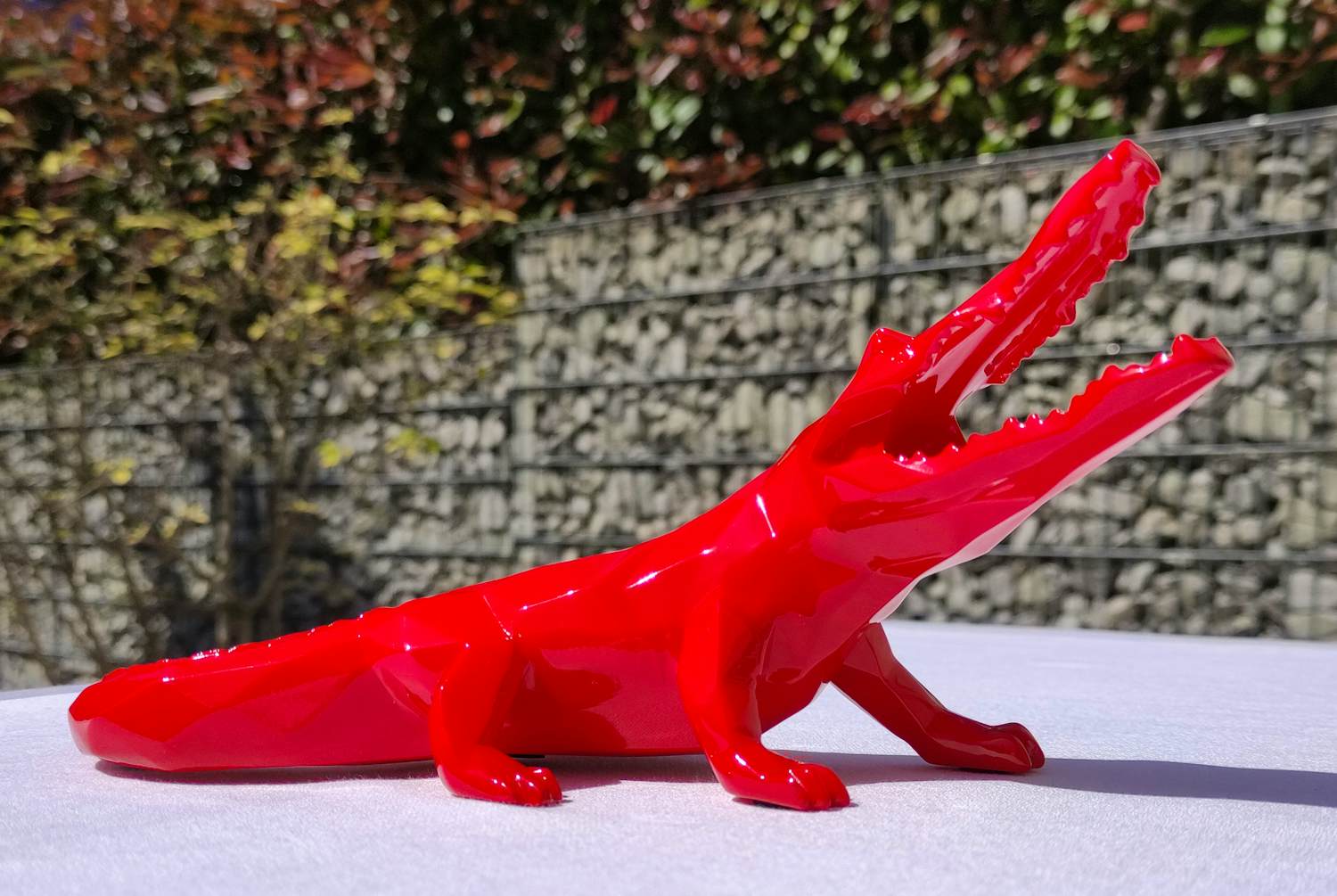 Richard Orlinski - CROCO SPIRIT (RED EDITION) kopen? Bied vanaf 250!