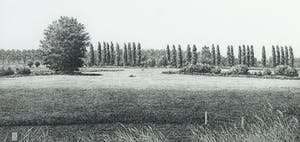 Wim van der Meij - Ets, Voorster klei - Ingelijst kopen? Bied vanaf 1!