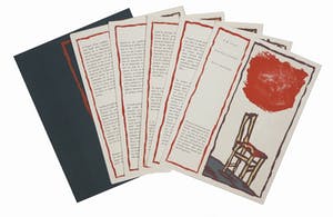 AcheterPierre Alechinsky - & E.M. Cioran, Gesigneerde uitgave met 32 litho's, Vacillations? Enchérissez de 1500!