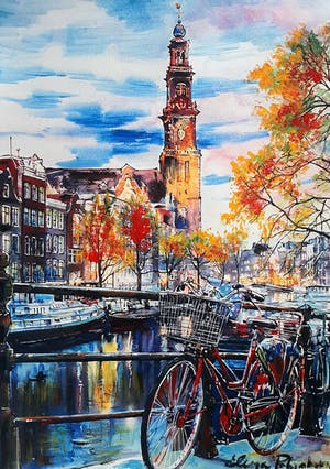 Elena Polyakova - Westerkerk in Amsterdam kopen? Bied vanaf 57!