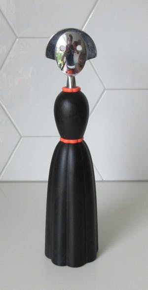 Alessandro Mendini - Zwarte - oud roze pepermolen 'Anna G' uitvoering Alessi kopen? Bied vanaf 23!