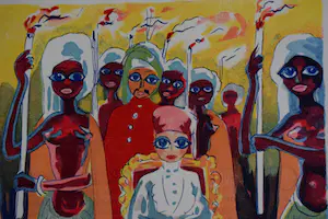 Kees van Dongen - Houtgravure - l'entrange Khalifat kopen? Bied vanaf 50!