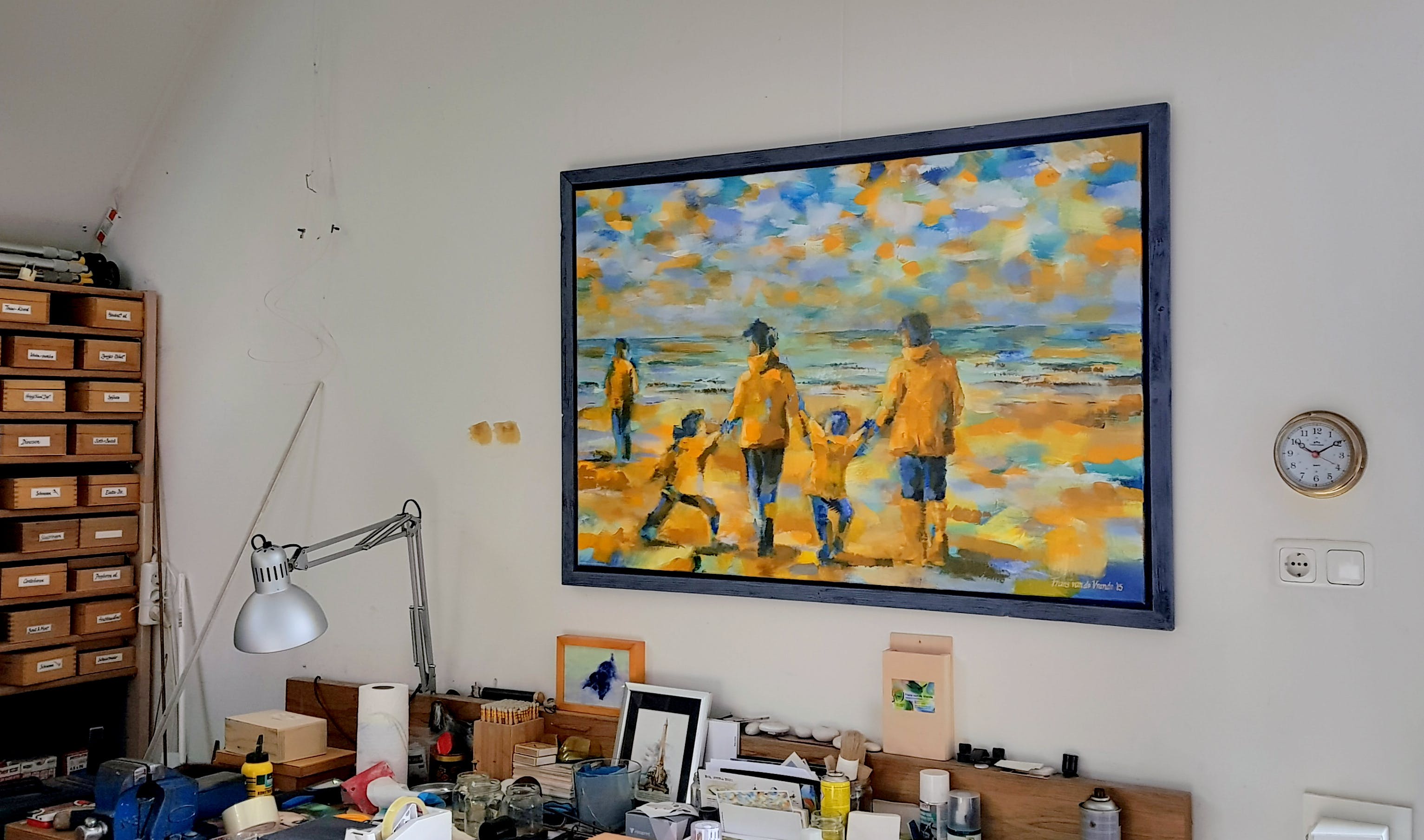 Frans van de Vrande - Strandwandeling kopen? Bied vanaf 395!