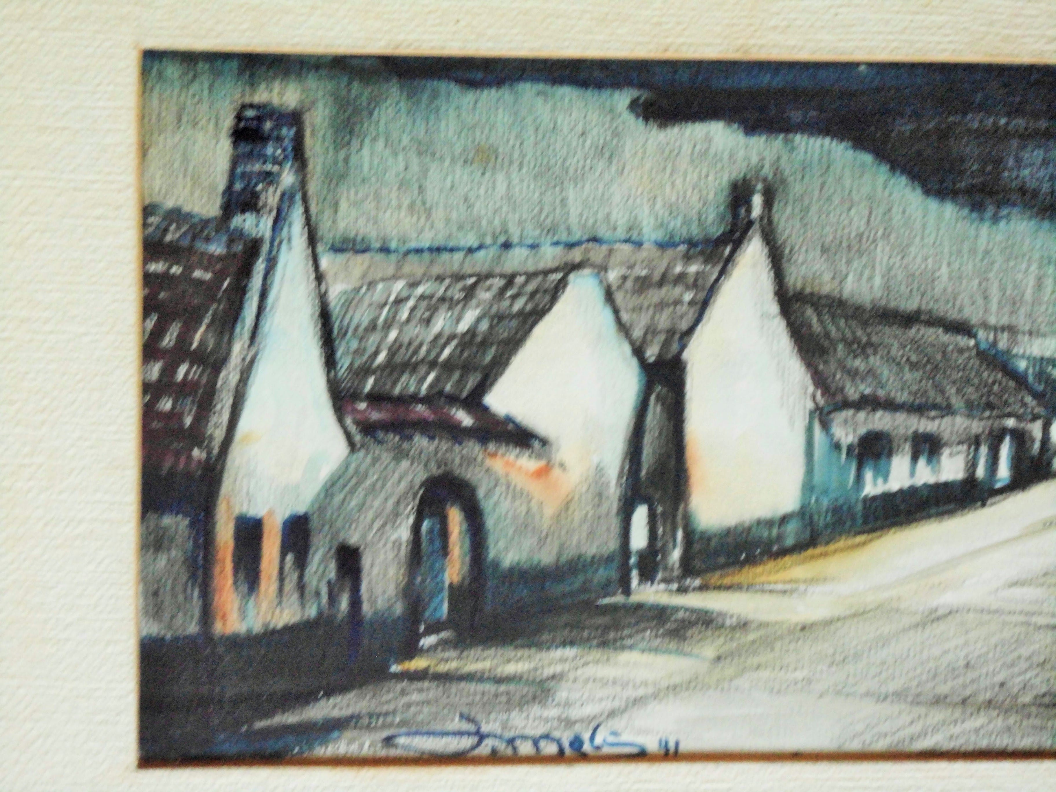 Jacques Mels - Aquarel - Landschap kopen? Bied vanaf 35!