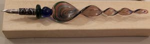 Curiosa - Handmaded calligraphy pen in colored glass kopen? Bied vanaf 1!