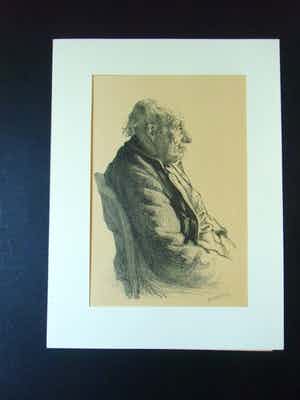 Frederika Broeksmit - OUDE KATWIJKSE VISSER ( EN PROFIL NAAR RECHTS) verkocht voor € 50!