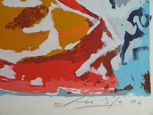 John Lie a Fo - Zeefdruk , Miles Away – gesigneerd – 1990 kopen? Bied vanaf 1!