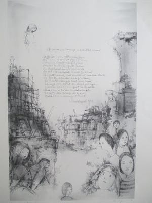 Dirkje Kuik - Litho Rijmprent Cornelia kopen? Bied vanaf 40!