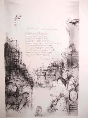 Dirkje Kuik - Litho Rijmprent Cornelia verkocht voor € 40!