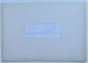 Theo Beerendonk - Lijnets op papier | 'Zaterdag 11 april 1970' | 1970 kopen? Bied vanaf 80!