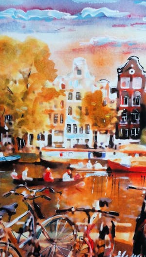 Elena Polyakova - Amsterdanse gracht kopen? Bied vanaf 125!