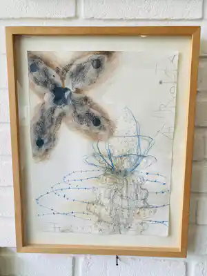 Terry Thompson - 'Thutoida' met met lijst! verkocht voor € 95!