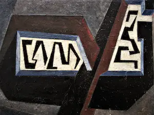 Willy Rams - Naïeve kunstenaar - olieverf 1981 - Abstrakte boom - gesigneerd kopen? Bied vanaf 39!