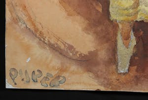 Jan Dirk Pijper - Aquarel, Minang kabau vrouw kopen? Bied vanaf 1!