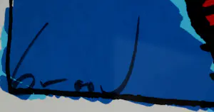 Herman Brood - ingelijste zeefdruk: Kook van jou(nette lijst!) kopen? Bied vanaf 595!