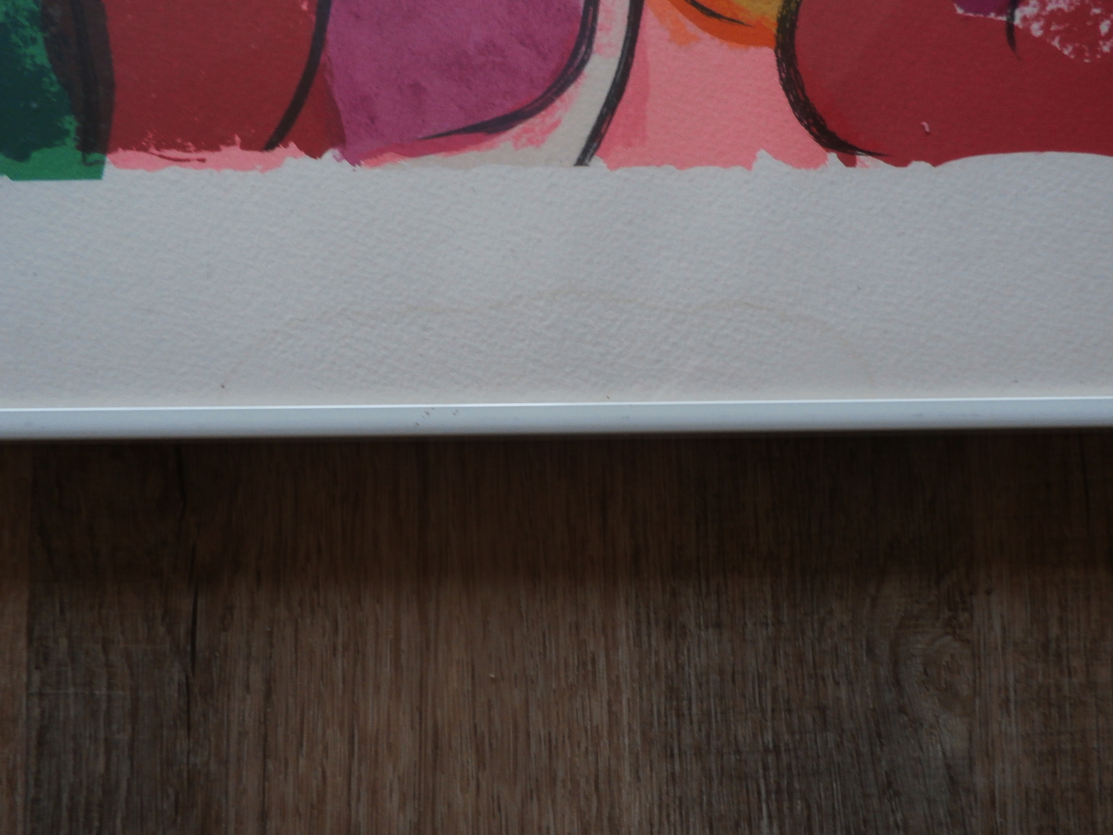 Walasse Ting - Ingelijste grote litho: Liggende naakte vrouw - 1985 kopen? Bied vanaf 595!