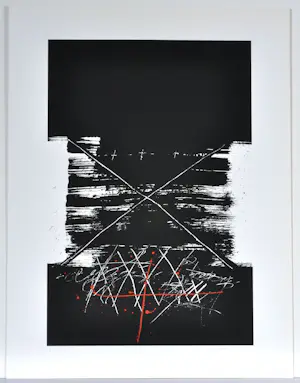 Luc Hoenraet - Zeefdruk - Gesigneerd - 54x42 cm - 1977 kopen? Bied vanaf 50!