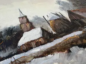 Jack van der Put - (B.H. Slotman) – sfeervol Hollands winterlandschap kopen? Bied vanaf 175!
