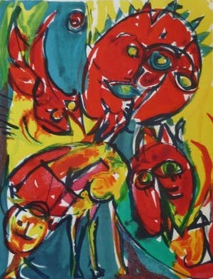 Carl-Henning Pedersen - 'The Story of a Mother' kopen? Bied vanaf 375!
