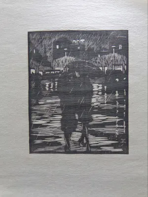 Daan de Vries - NAAKT / LOT VAN 3 STUKS / ZW-W HOUTSNEDE / SIG kopen? Bied vanaf 50!