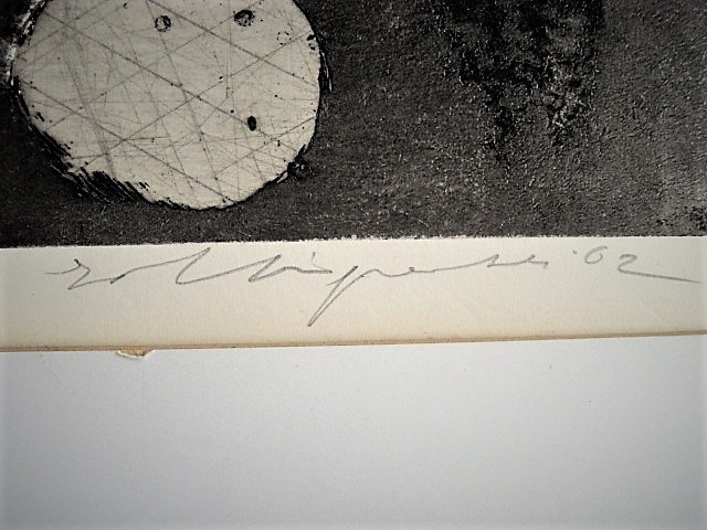 Zoltin Peeter - grote UNICA eigen druk Ets 3/5 "Scandinavië" gesigneerd  kopen? Bied vanaf 1!