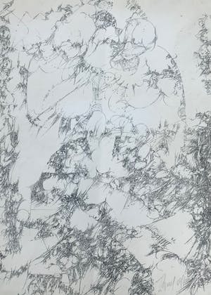 Roel D'Haese - Inkttekening op papier - Handgesigneerd - 1964 kopen? Bied vanaf 145!