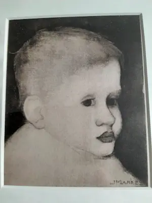 Jan Mankes - Originele Heliogravure, Kinderkopje kopen? Bied vanaf 120!