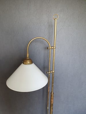 Curiosa - Vloerlamp / Leeslamp – Koper en Opaline glas kopen? Bied vanaf 99!