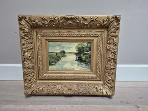 Willem Weissenbruch - olie op paneel, gesigneerd l.o. kopen? Bied vanaf 1150!
