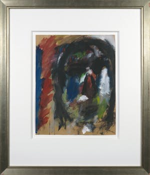 Eugene Brands - Gouache, Portret - Ingelijst kopen? Bied vanaf 1!