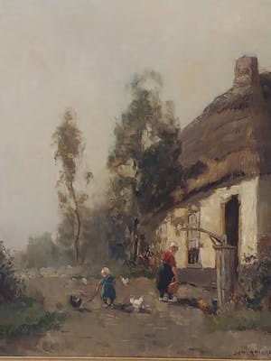 Jan Simon Knikker (sr.) - Boerenerf met waterput kopen? Bied vanaf 400!