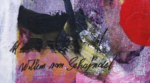 Willem van Scheijndel - Acryl op doek, Zonder titel - Ingelijst (Zeer groot) kopen? Bied vanaf 1000!