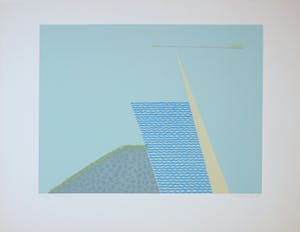 Doris Groeneveld - Zeefdruk, Landschap kopen? Bied vanaf 1!