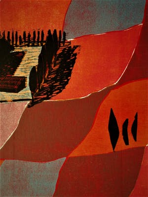 Henriette Boerendans - studeerde aan de Kunst Acad. Den Haag. Specialiseerde zich in houtsnedes. kopen? Bied vanaf 30!