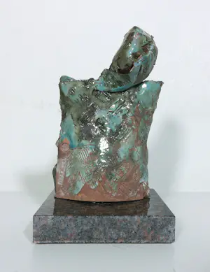 Ada Stel - Keramiek, Green lady kopen? Bied vanaf 150!