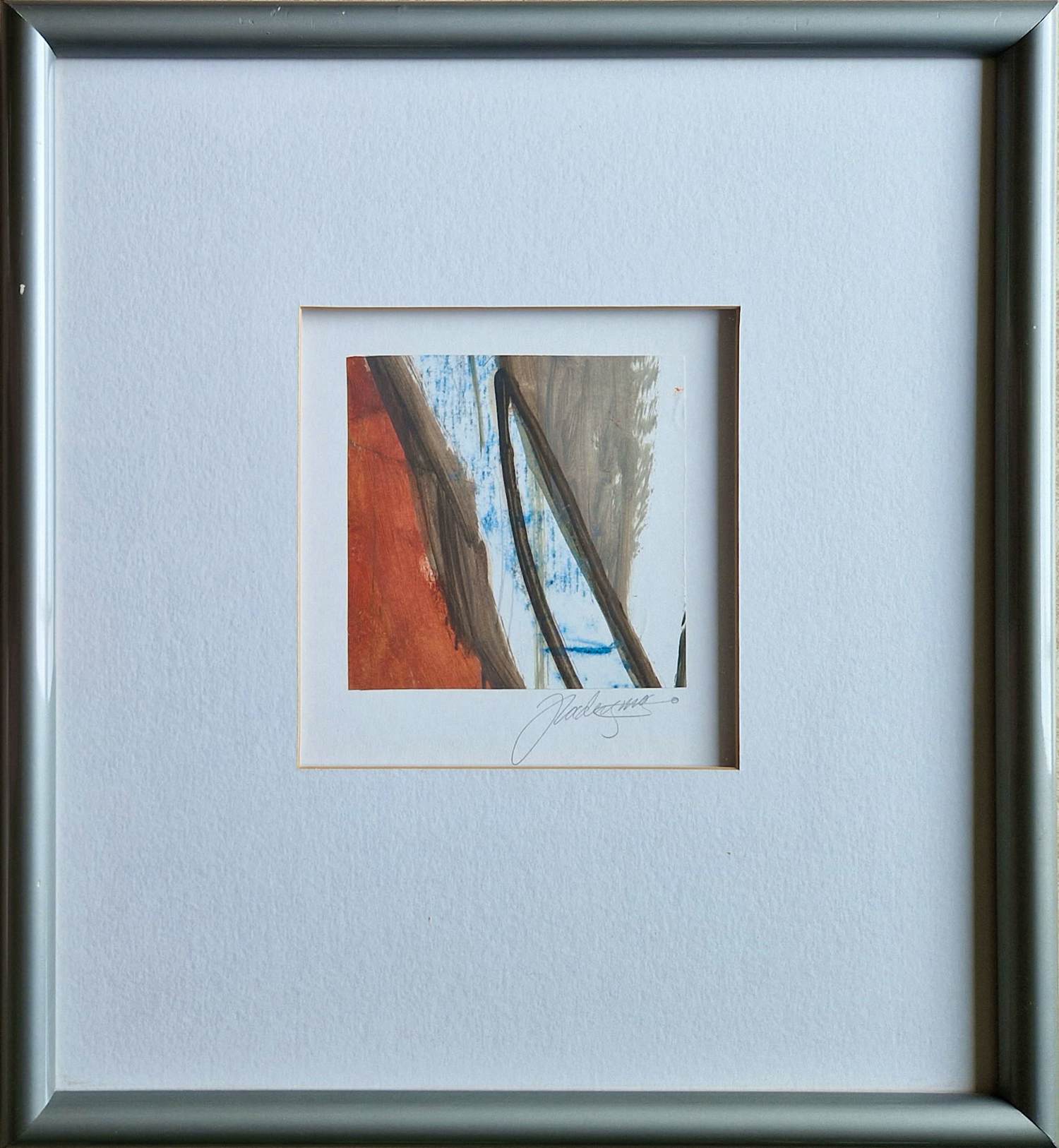 Jan Radersma - Gemengde techniek op papier - Ingelijst. kopen? Bied vanaf 50!