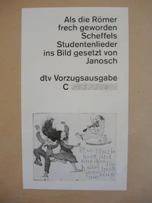 Horst Eckert Janosch - Als die Römer frech geworden - dtv - Vorzugsausgabe C kaufen? Bieten Sie von 150!