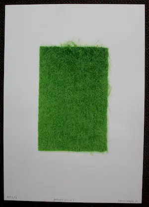 Henk Peeters - Zeefdruk: Gras voor Yvonne - 2001 kopen? Bied vanaf 250!