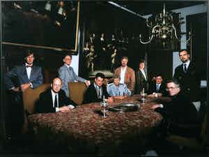 Paul Huf - Foto, Bij de burgermeester - Ingelijst verkocht voor € 1!