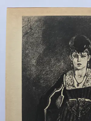 Felicien Rops - La Buveuse d'Absinthe. 1905. kopen? Bied vanaf 129!